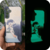 iPaky Neon Custom Back Cover (Glow in Dark)