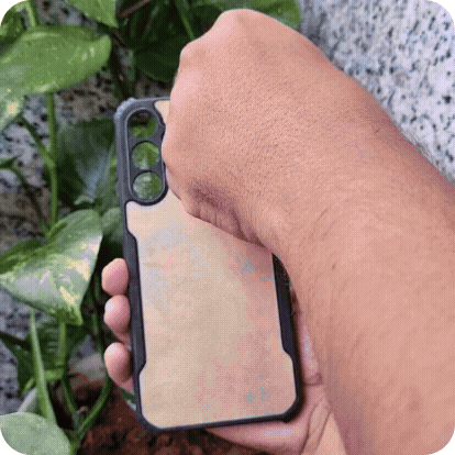 iPaky Acrylic Custom Back Cover